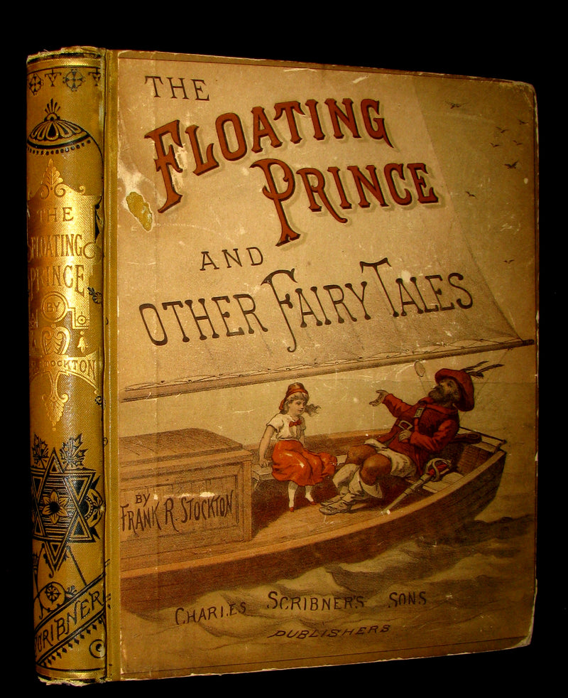 1884 Scarce Book - The Floating Prince and Other Fairy Tales by Frank R. Stockton