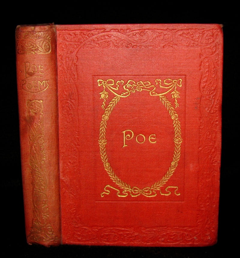 1885 Rare Book - The Poetical Works Of EDGAR ALLAN POE.