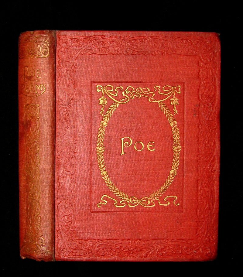 1885 Rare Book - The Poetical Works Of EDGAR ALLAN POE.