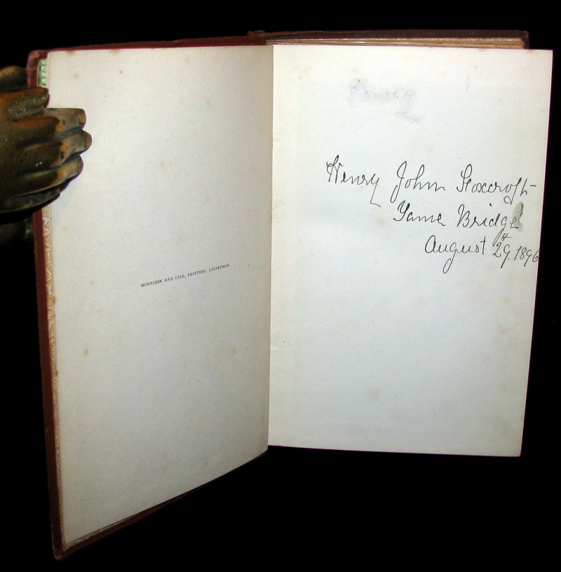 1895 Rare Book - THE LIFE & ADVENTURES OF ROBINSON CRUSOE.