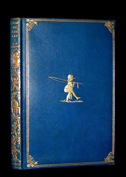 1927 First UK DELUXE Edition - A. A. Milne & Ernest H. Shepard - NOW WE ARE SIX