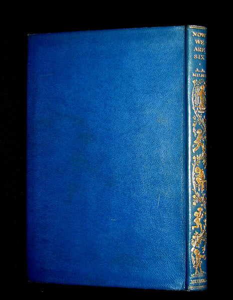 1927 First UK DELUXE Edition - A. A. Milne & Ernest H. Shepard - NOW WE ARE SIX