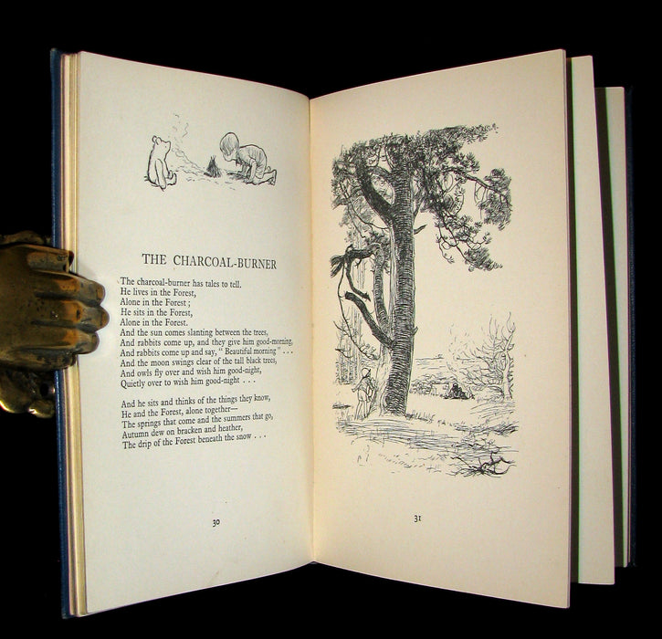 1927 First UK DELUXE Edition - A. A. Milne & Ernest H. Shepard - NOW WE ARE SIX