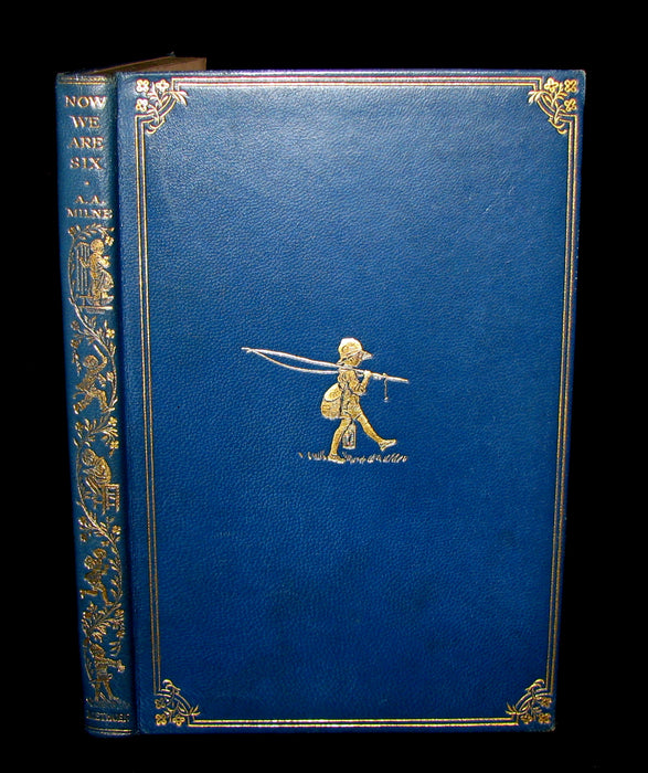 1927 First UK DELUXE Edition - A. A. Milne & Ernest H. Shepard - NOW WE ARE SIX