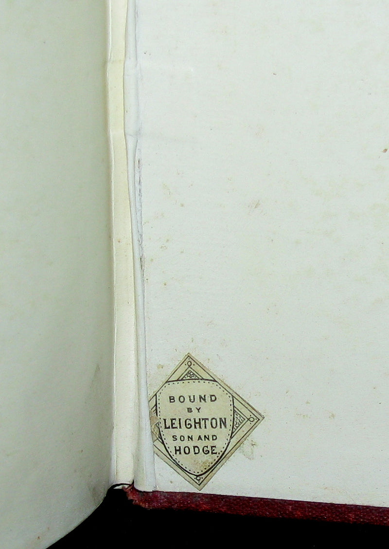 1869 Rare Victorian Book - THE LIFE & ADVENTURES OF ROBINSON CRUSOE.