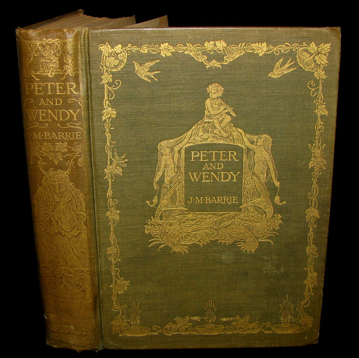 1911 Rare Book  - Peter Pan 1st Edition - Peter and Wendy by James Matthew Barrie