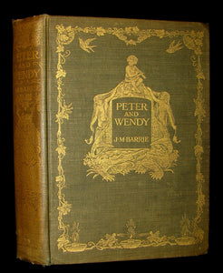 1911 Rare Book  - Peter Pan 1st Edition - Peter and Wendy by James Matthew Barrie