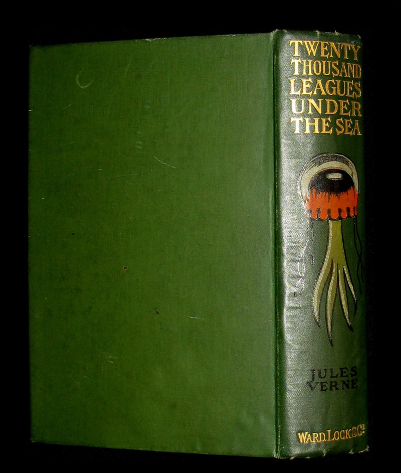 1900 Rare Victorian Book - Twenty Thousand Leagues Under the Sea by Jules Verne