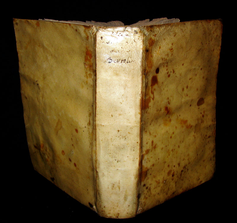 1666 Scarce Italian vellum Book - Life of Saint Rose of Lima, America's first Catholic Saint.