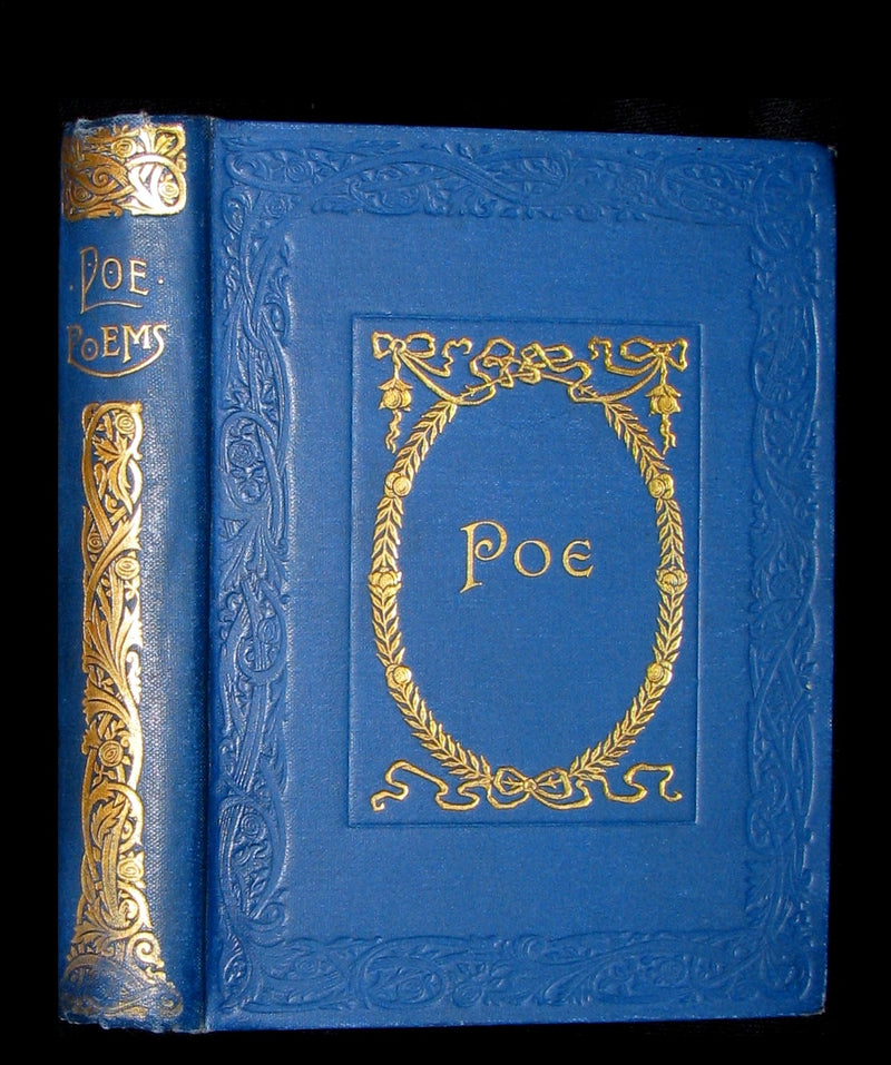 1885 Rare Victorian Book - The Poetical Works of EDGAR ALLAN POE.