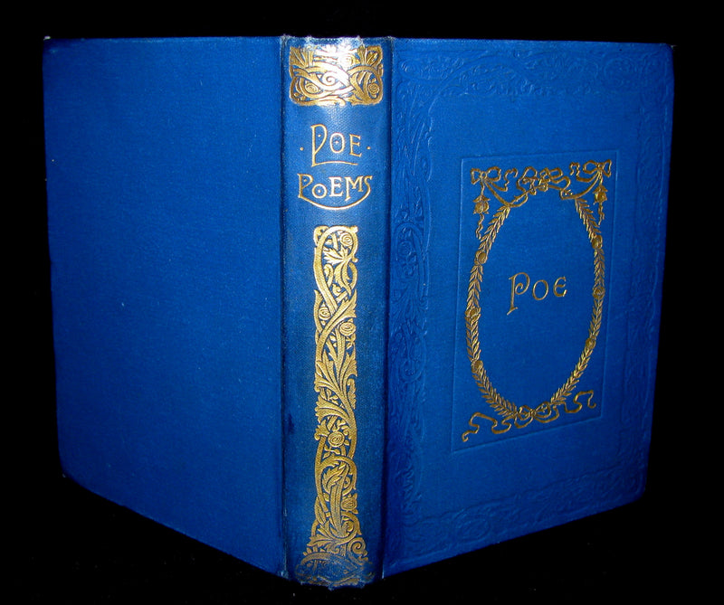1885 Rare Victorian Book - The Poetical Works of EDGAR ALLAN POE.