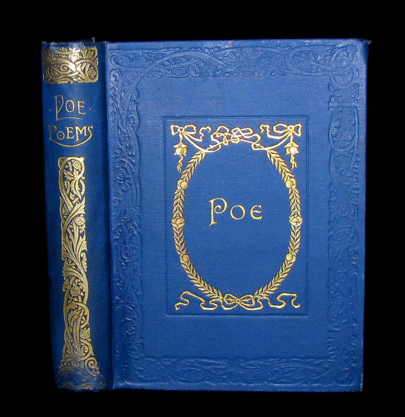 1885 Rare Victorian Book - The Poetical Works of EDGAR ALLAN POE.