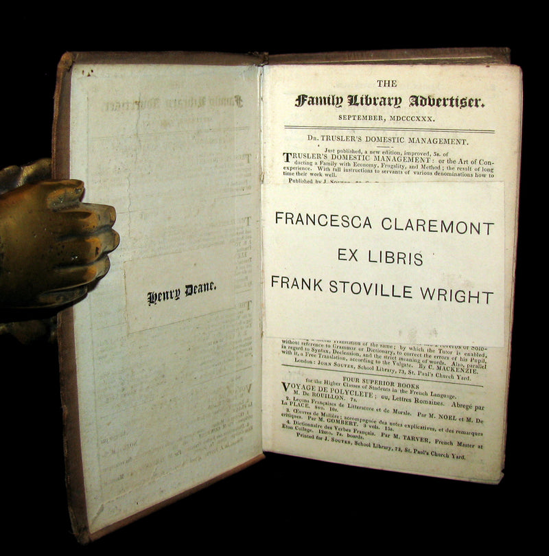 1830 Rare 1stEDITION in Original Binding - Letters on Demonology & Witchcraft - WITCHES & FAIRIES.