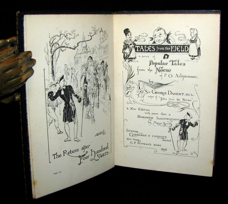 1896 Scarce Book - Tales from the fjeld - Popular Tales from the Norse of P. Ch. Asbjörnsen