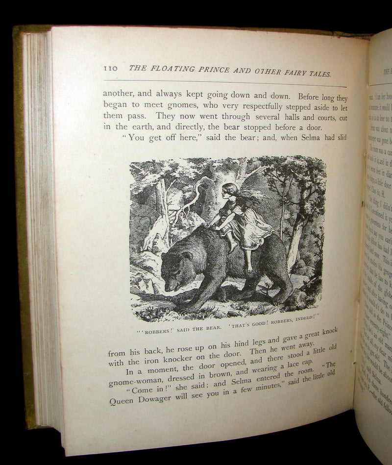 1881 Scarce Book - The Floating Prince and Other Fairy Tales by Frank R. Stockton