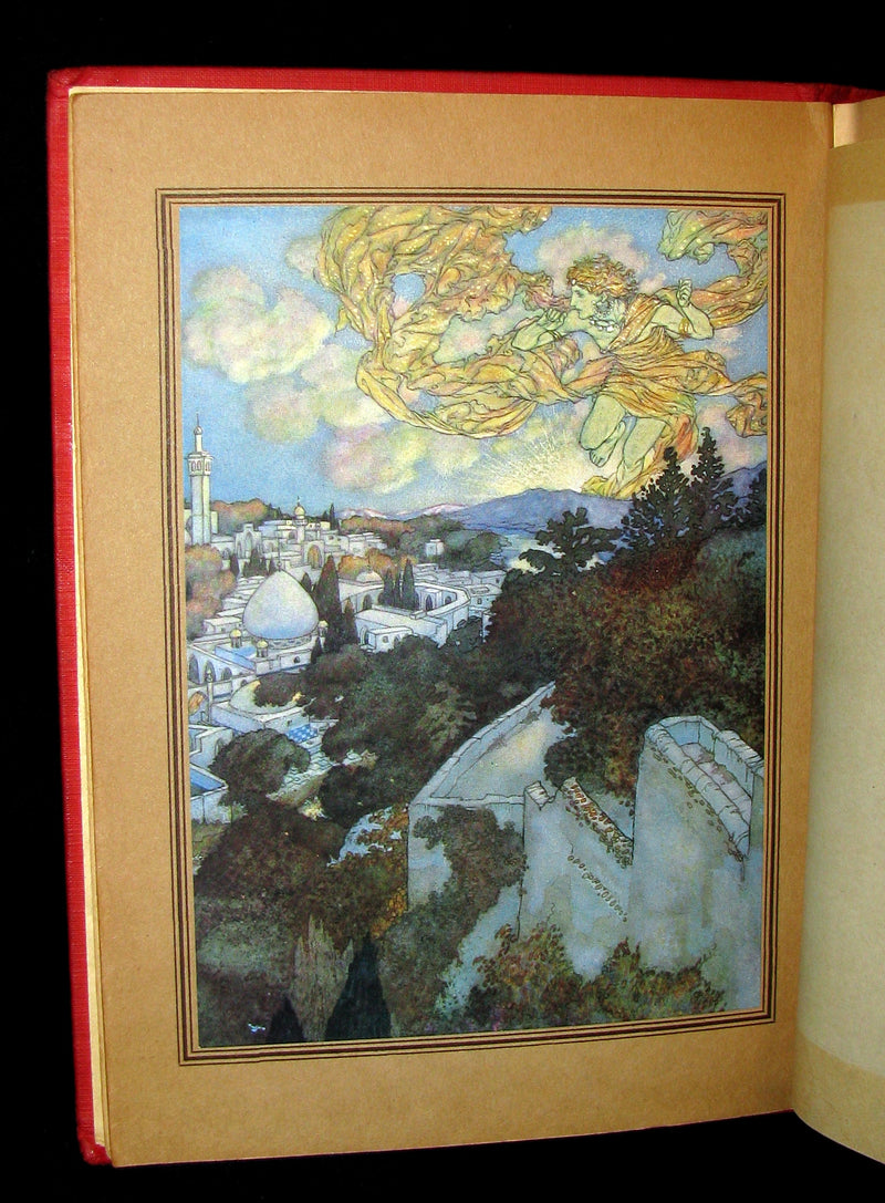 1909 Rare Book - Rubaiyat of Omar Khayyam beautifully Illustrated By Edmund Dulac