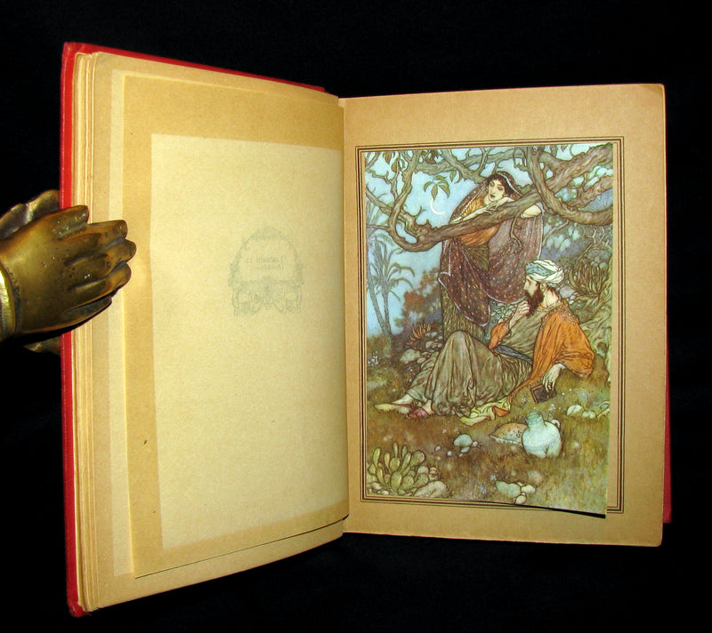1909 Rare Book - Rubaiyat of Omar Khayyam beautifully Illustrated By Edmund Dulac