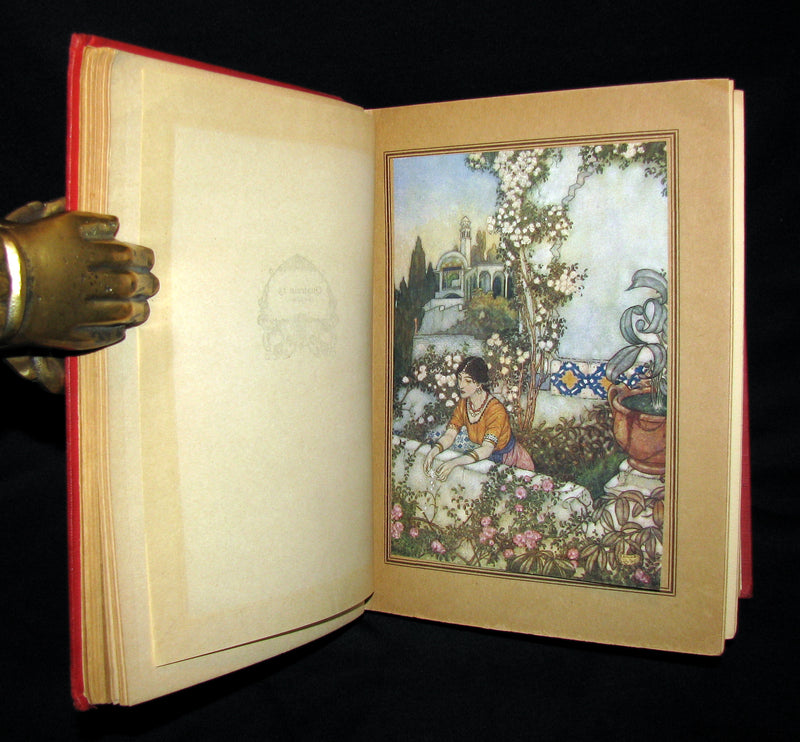 1909 Rare Book - Rubaiyat of Omar Khayyam beautifully Illustrated By Edmund Dulac