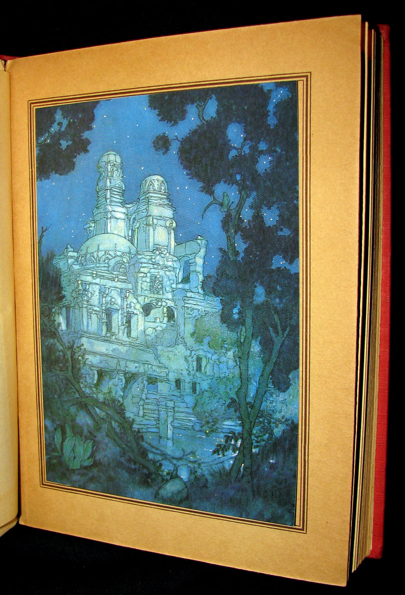 1909 Rare Book - Rubaiyat of Omar Khayyam beautifully Illustrated By Edmund Dulac