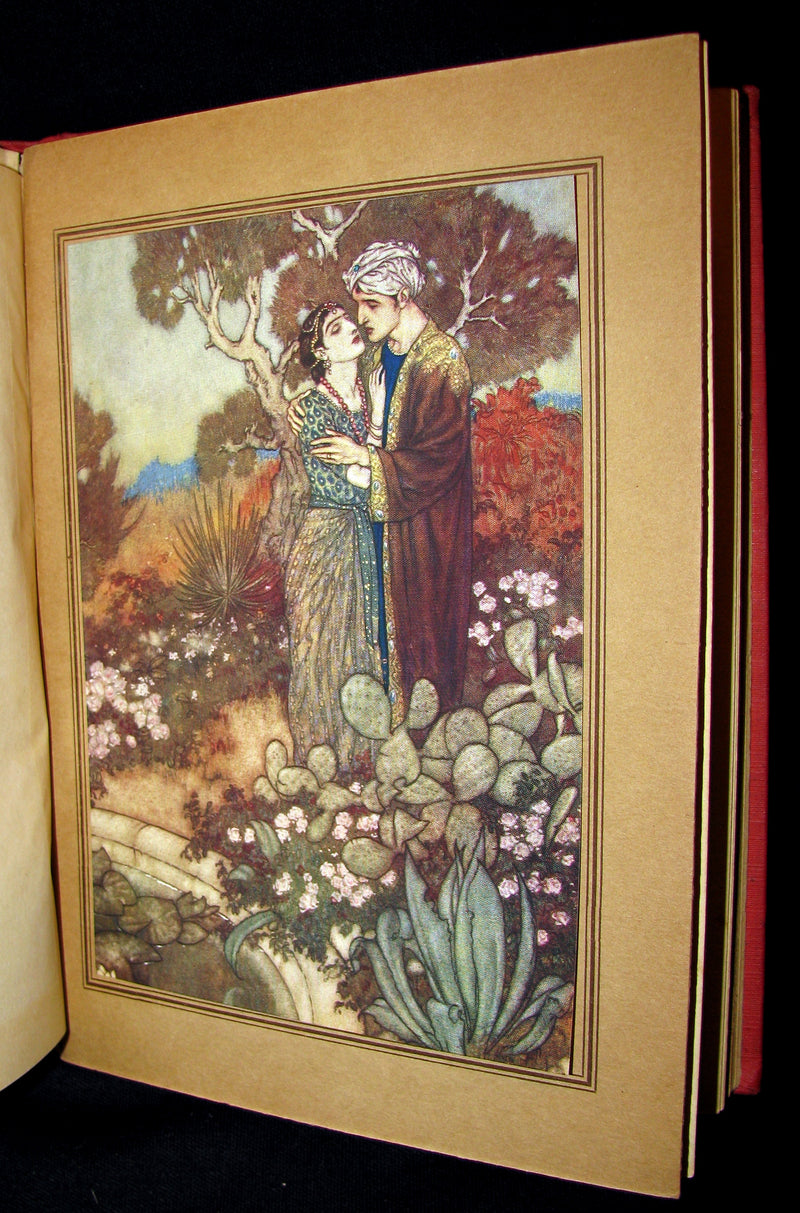 1909 Rare Book - Rubaiyat of Omar Khayyam beautifully Illustrated By Edmund Dulac