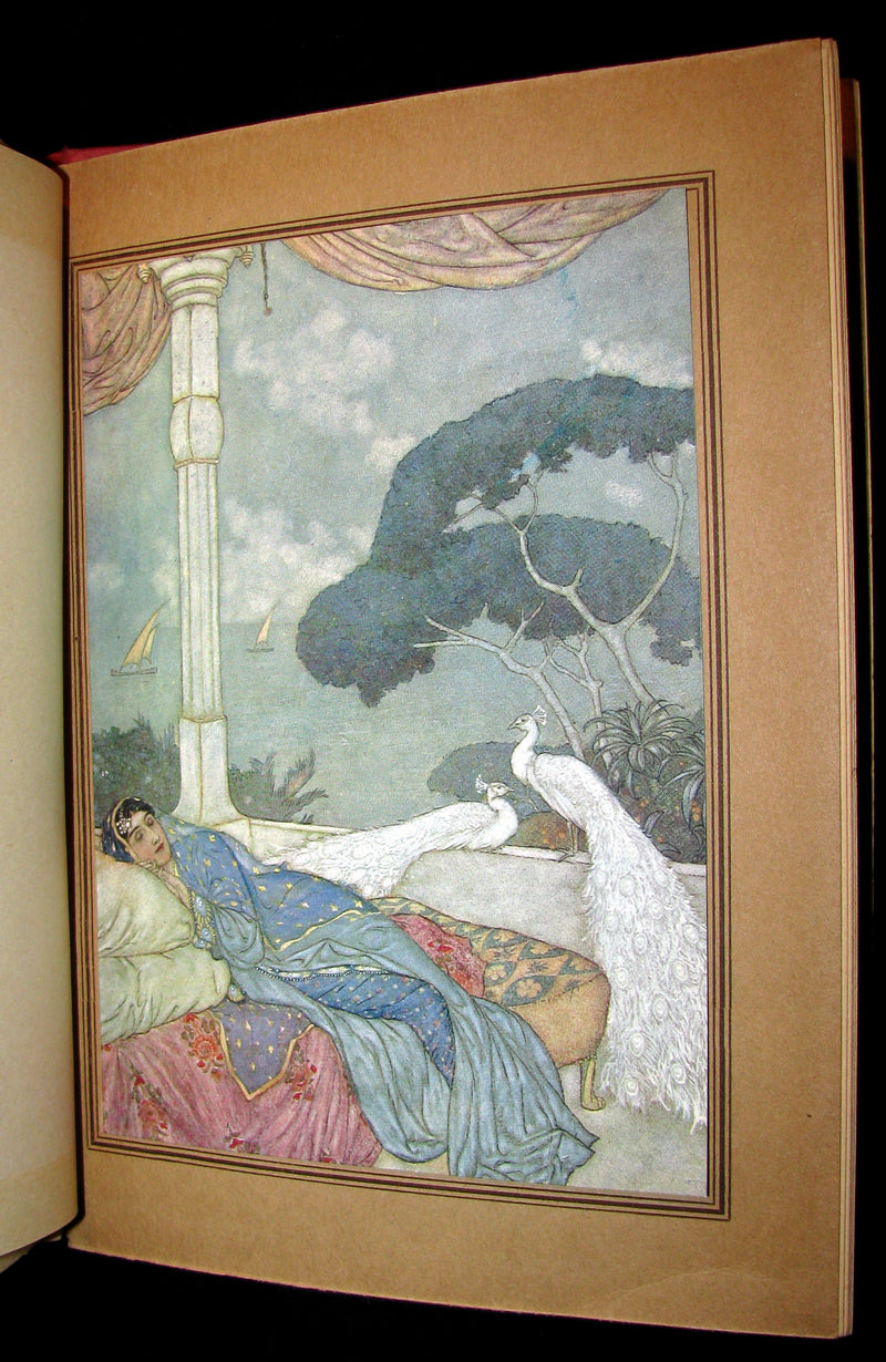 1909 Rare Book - Rubaiyat of Omar Khayyam beautifully Illustrated By Edmund Dulac