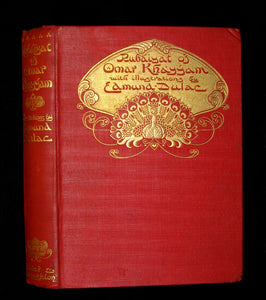 1909 Rare Book - Rubaiyat of Omar Khayyam beautifully Illustrated By Edmund Dulac