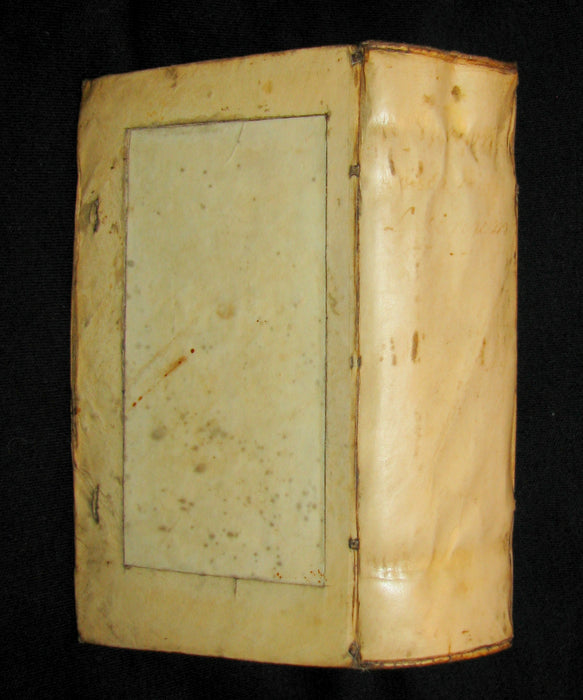 1633 Rare Latin vellum Book - Novum Jesu Christi Testamentum - New Testament - Bible