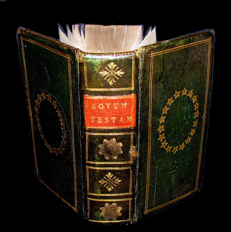 1661 Rare Latin Book - Novum Jesu Christi Testamentum - New Testament - Bible