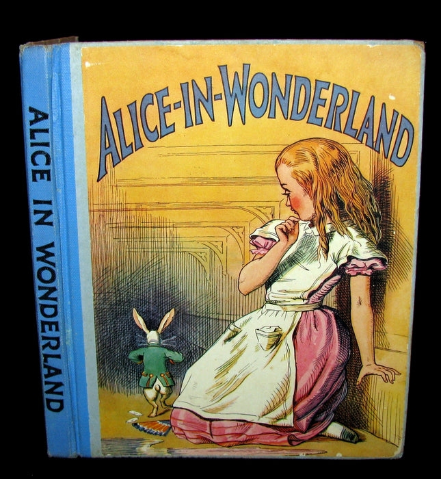 1920's Rare Saalfield Edition - Alice's Adventures in Wonderland by Lewis Carroll