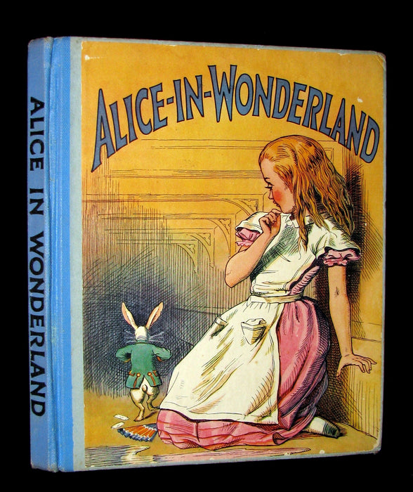 1920's Rare Saalfield Edition - Alice's Adventures in Wonderland by Lewis Carroll