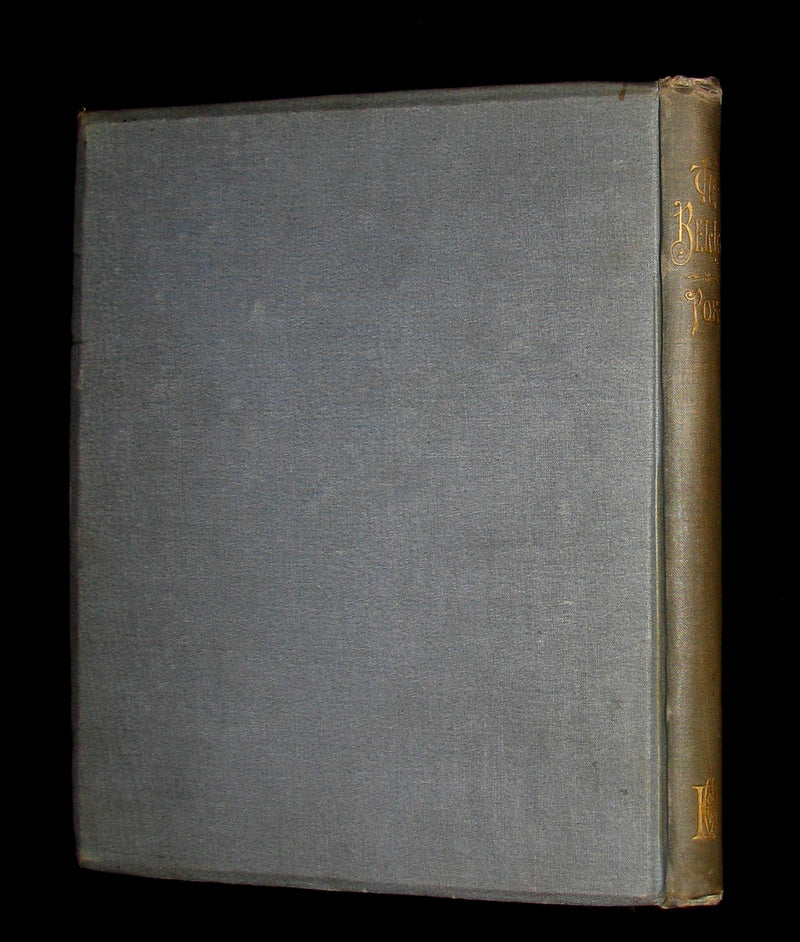 1881 Rare Victorian Book - The Bells by Edgar Allan POE (Illustrated)