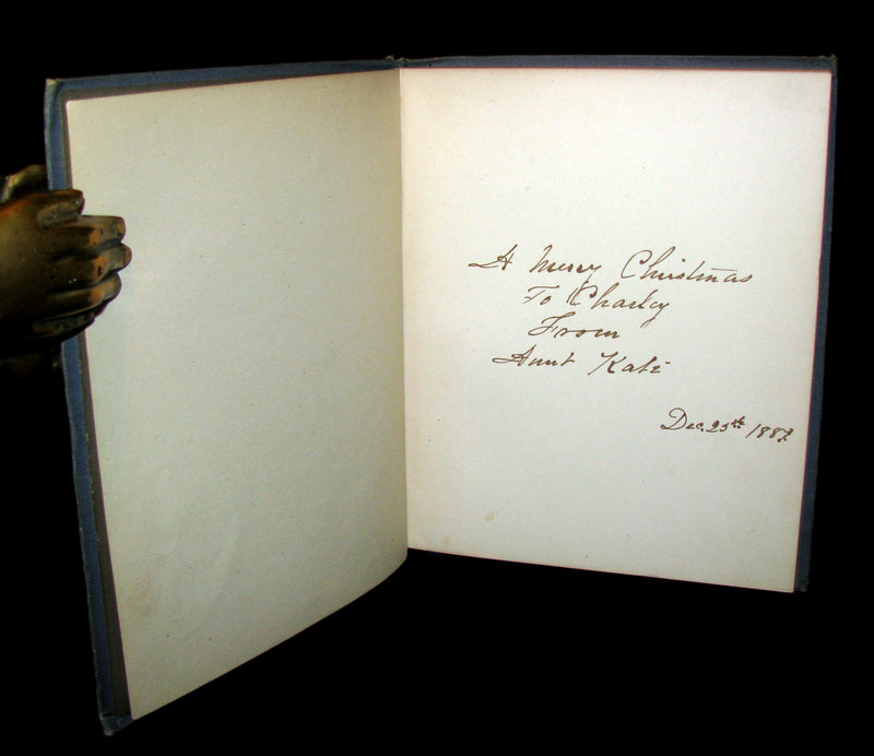 1881 Rare Victorian Book - The Bells by Edgar Allan POE (Illustrated)