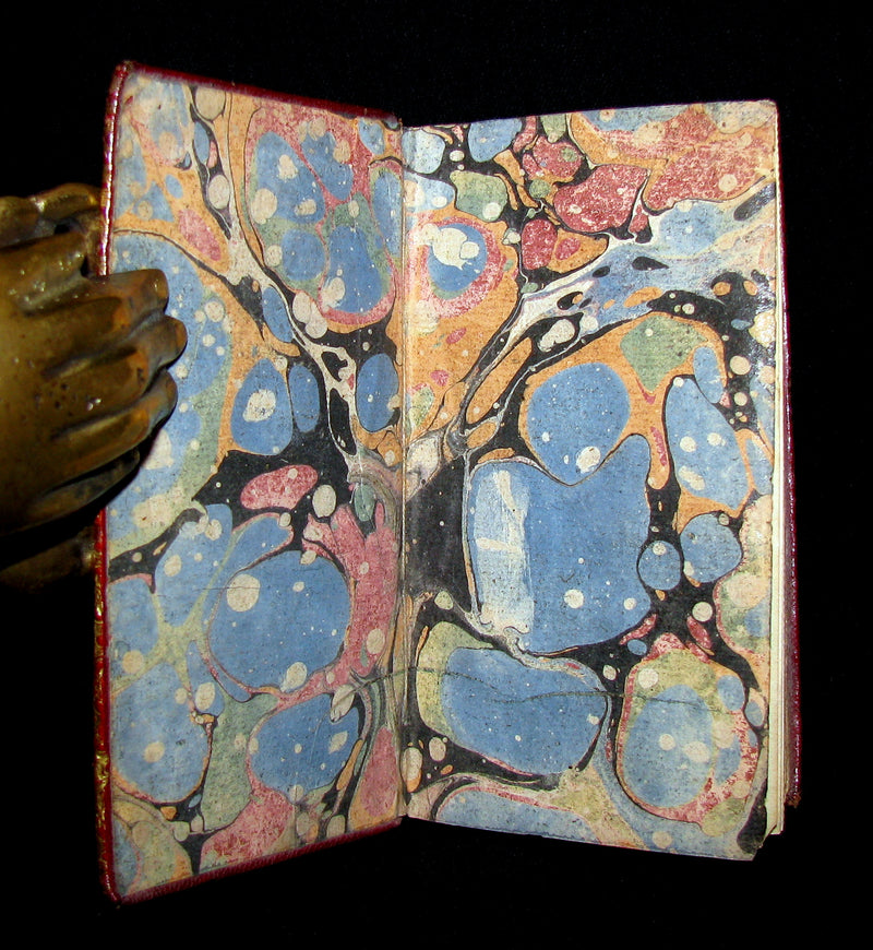1787 Scarce Portuguese Book in a beautiful BINDERY WORK - Jardim Doloroso - Garden of Pain