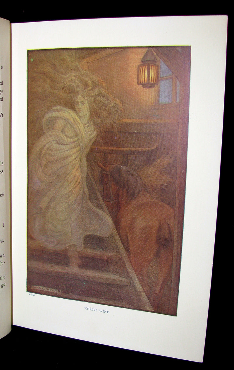 1911 Rare Edition - AT THE BACK OF THE NORTH WIND by George MacDonald