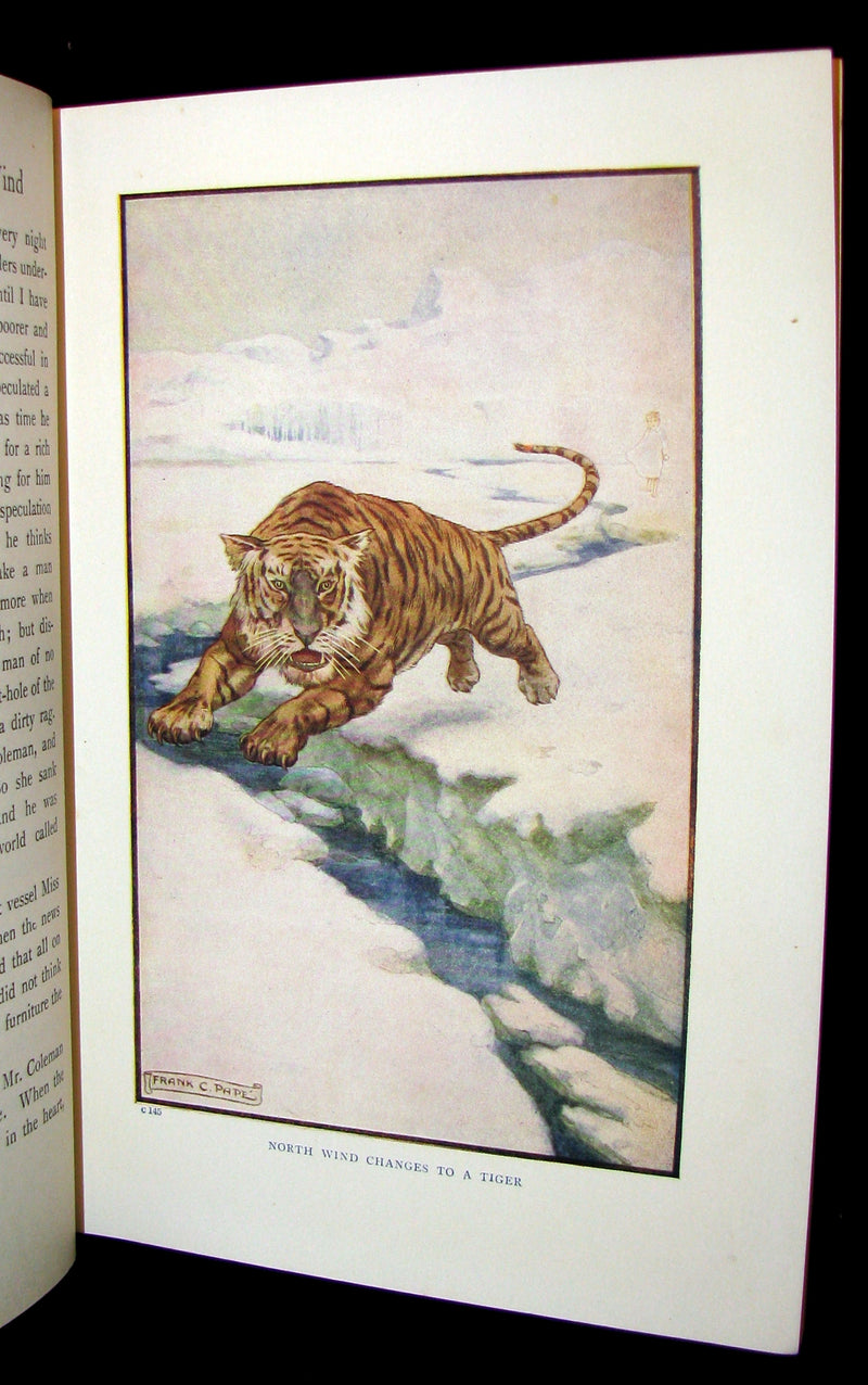 1911 Rare Edition - AT THE BACK OF THE NORTH WIND by George MacDonald