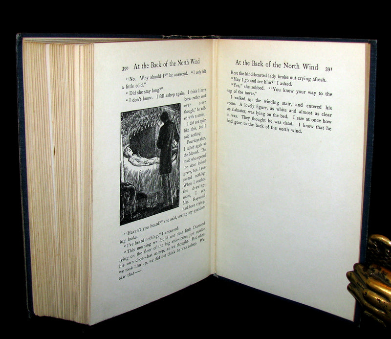 1911 Rare Edition - AT THE BACK OF THE NORTH WIND by George MacDonald