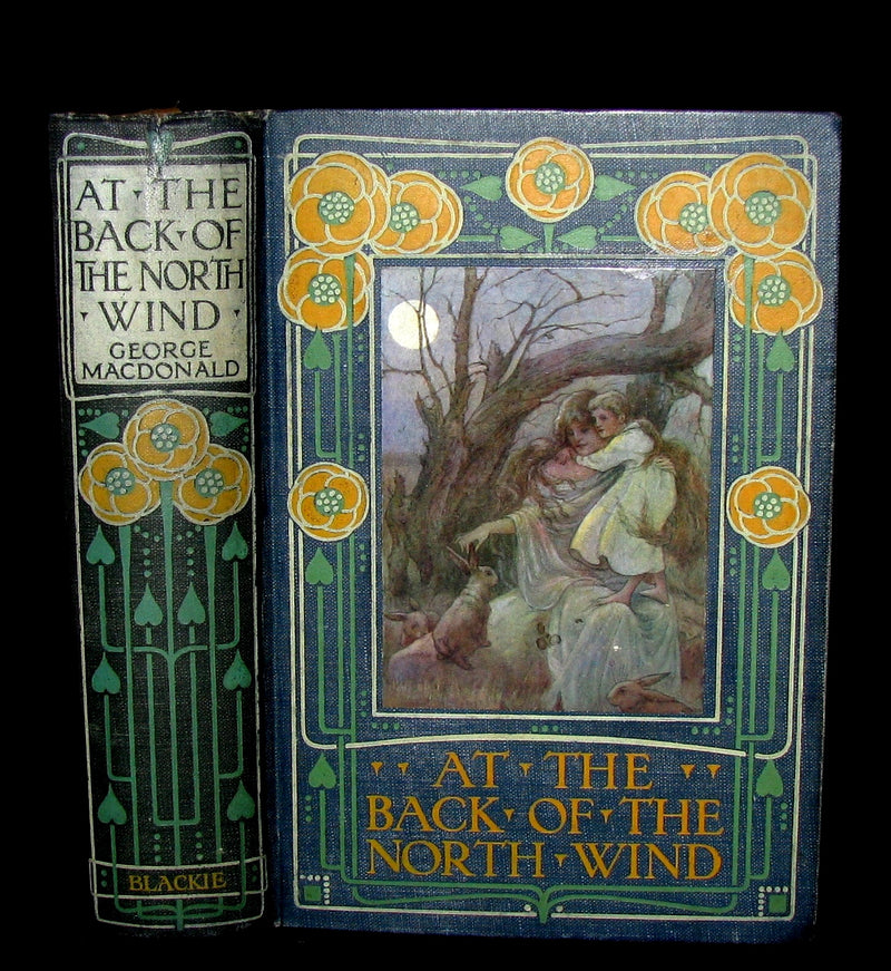 1911 Rare Edition - AT THE BACK OF THE NORTH WIND by George MacDonald