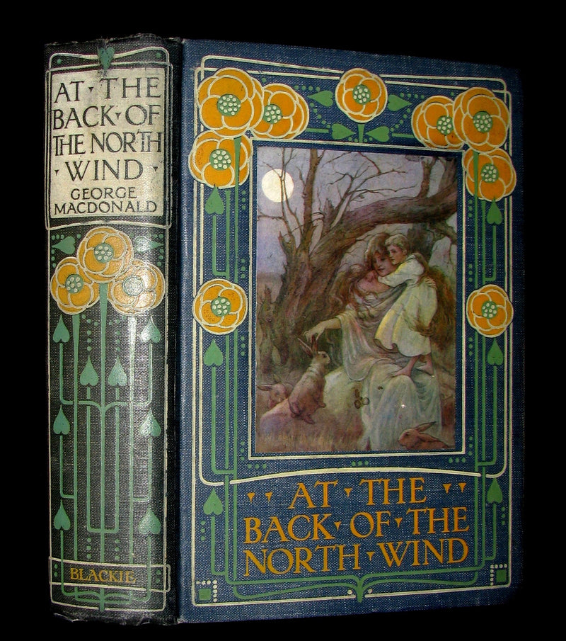 1911 Rare Edition - AT THE BACK OF THE NORTH WIND by George MacDonald