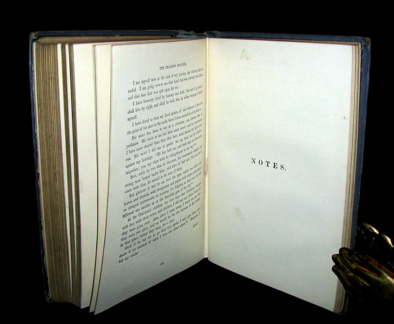 1879 Rare Victorian Book - The Pilgrim's Progress illustrated by John Dawson Watson