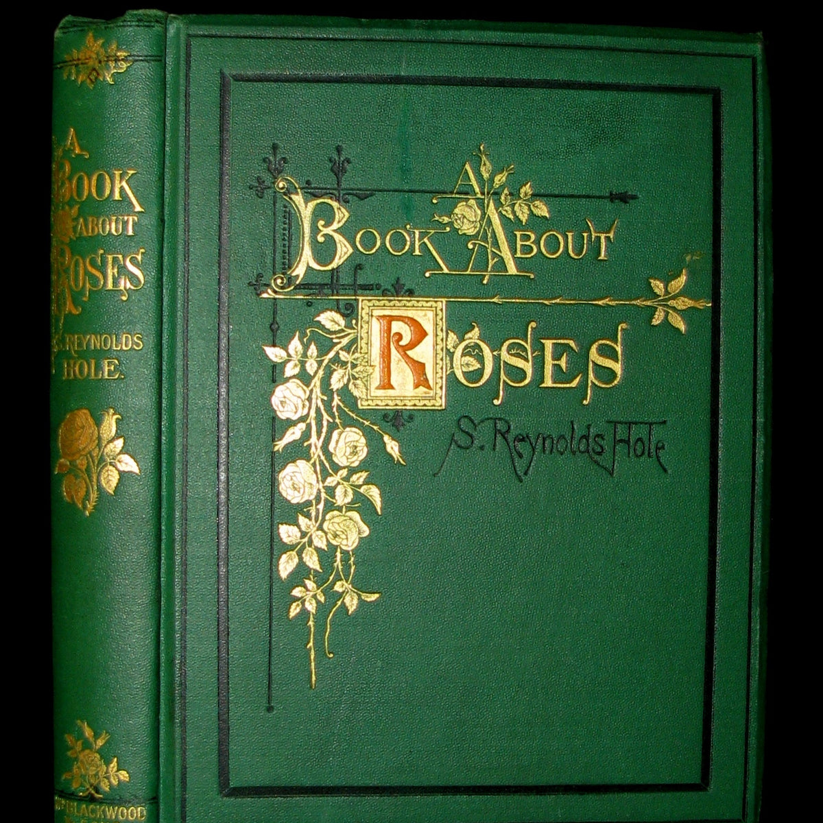 1874 Rare Victorian Gardening Book - A Book about Roses : How to grow ...