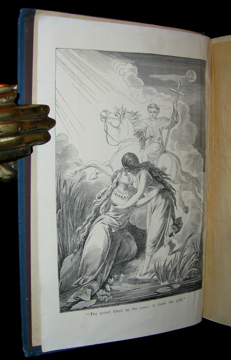 1890 Rare Victorian Book -  Hans Christian Andersen's FAIRY TALES illustrated