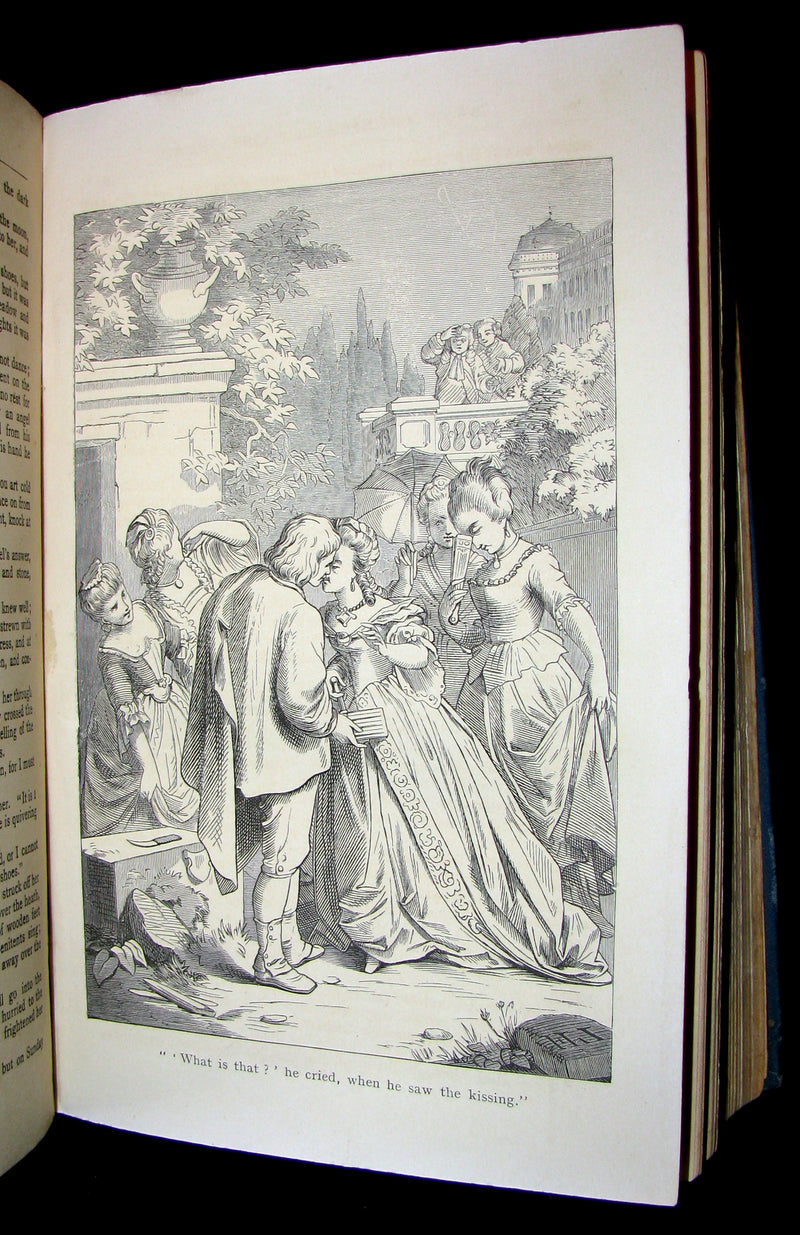 1890 Rare Victorian Book -  Hans Christian Andersen's FAIRY TALES illustrated