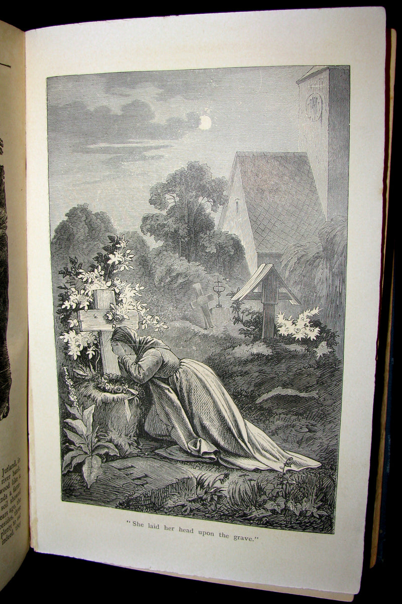 1890 Rare Victorian Book -  Hans Christian Andersen's FAIRY TALES illustrated