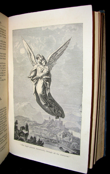 1890 Rare Victorian Book -  Hans Christian Andersen's FAIRY TALES illustrated