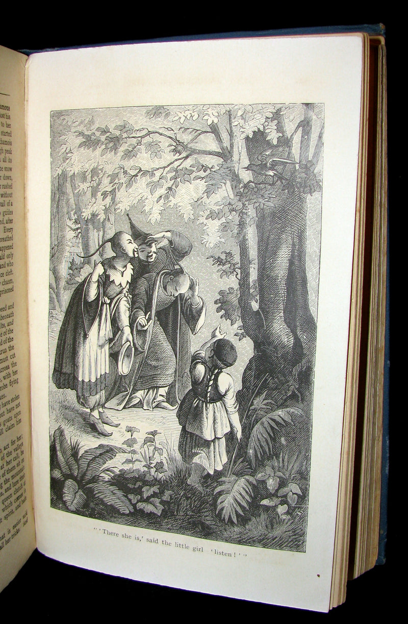 1890 Rare Victorian Book -  Hans Christian Andersen's FAIRY TALES illustrated