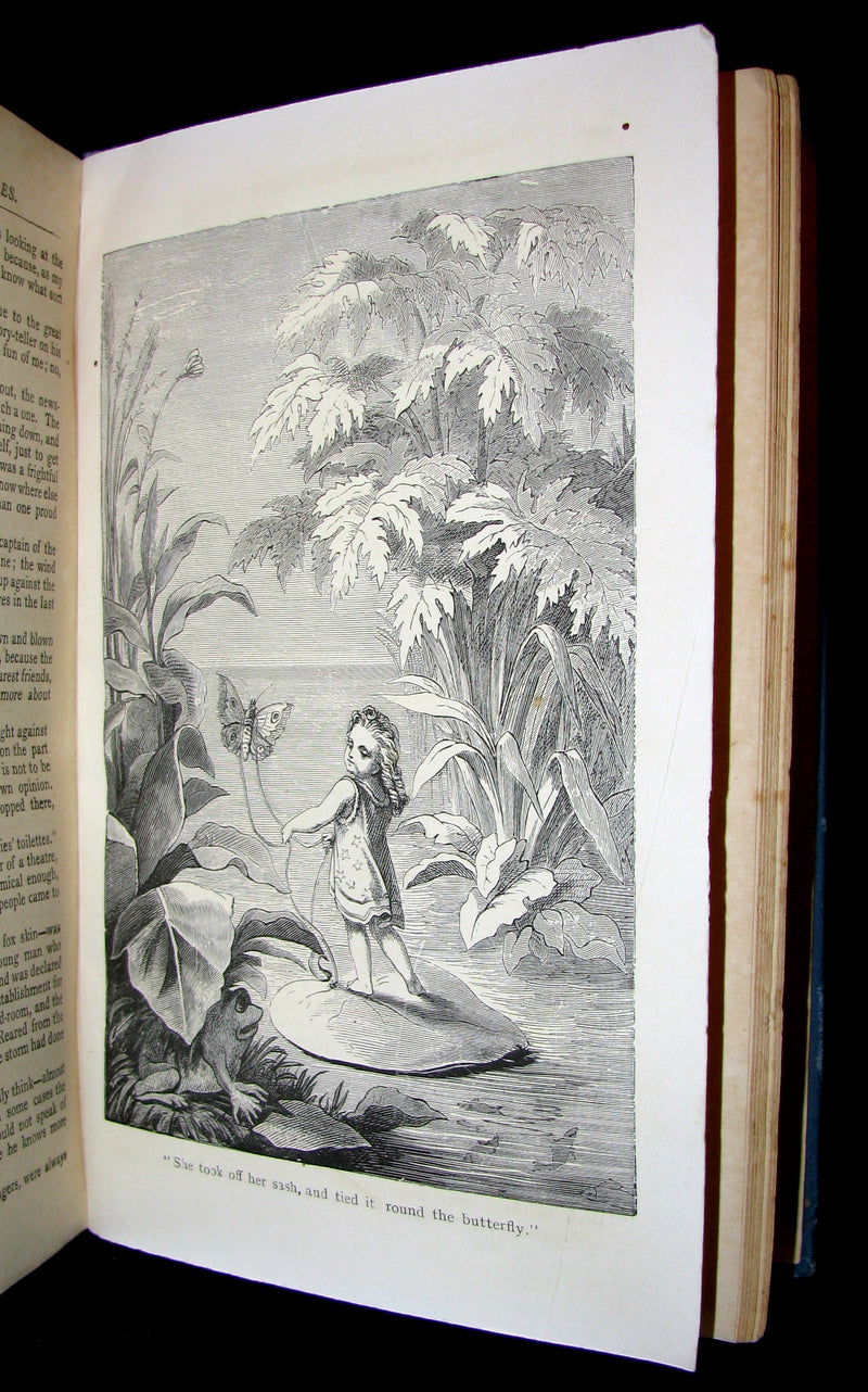 1890 Rare Victorian Book -  Hans Christian Andersen's FAIRY TALES illustrated