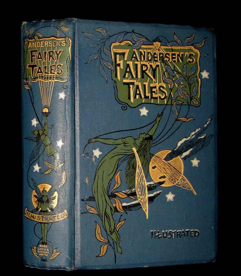 1890 Rare Victorian Book -  Hans Christian Andersen's FAIRY TALES illustrated