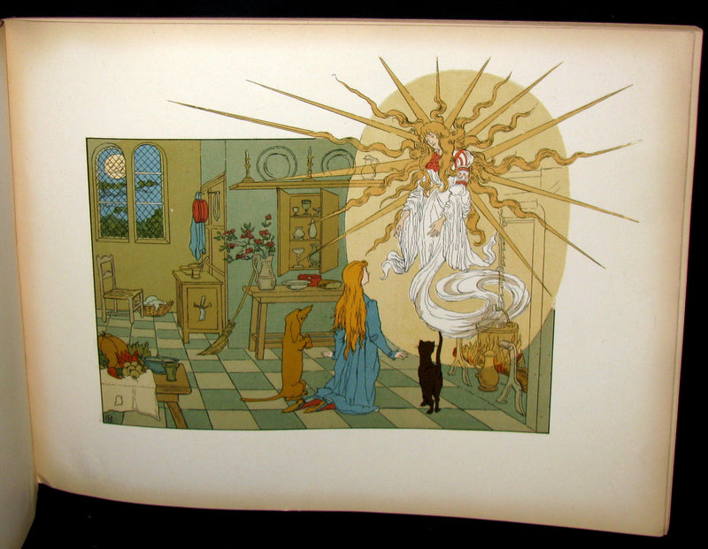 1900 Scarce First Edition - Percy Pitt's score for CINDERELLA illustrated by Nelia Casella