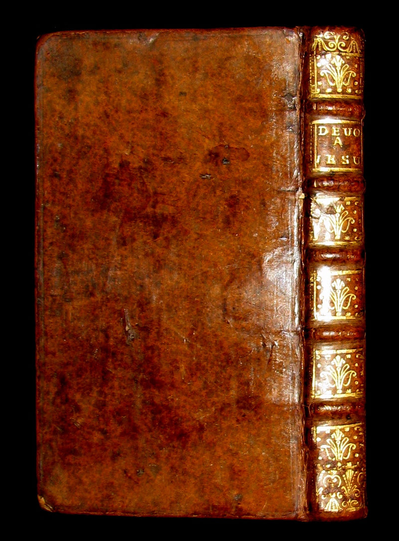 1723 Scarce French Book -  Instructions for the devotion to the Sacred Heart of Jesus