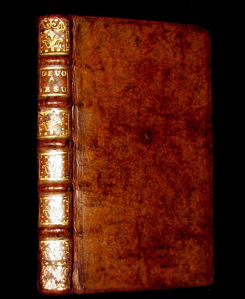 1723 Scarce French Book -  Instructions for the devotion to the Sacred Heart of Jesus